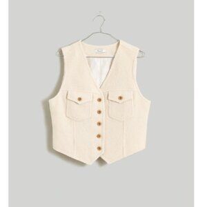 Madewell Wool Bouclé Vest